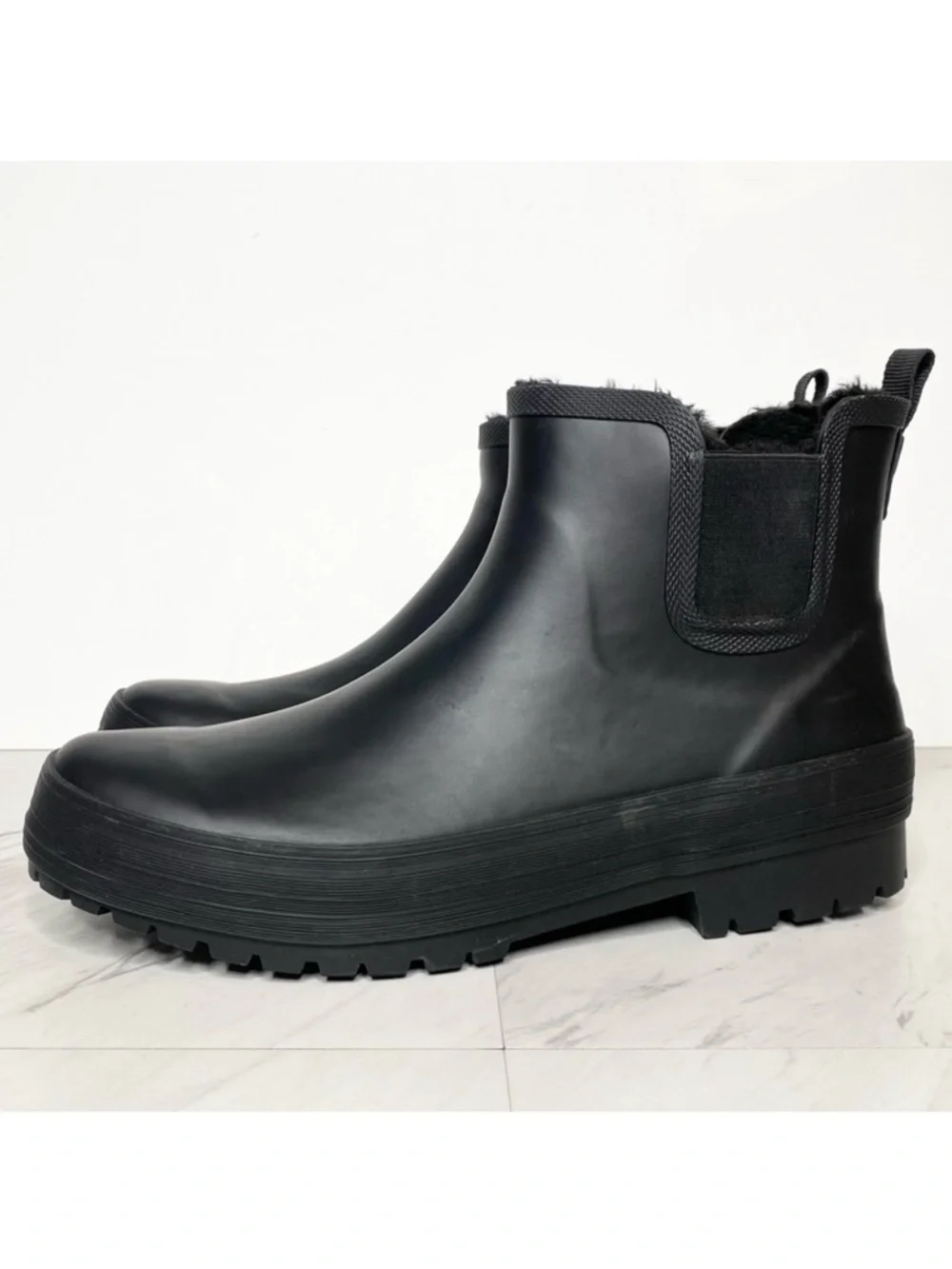 New! Chooka Everyday Chelsea Black Rain Boot 11